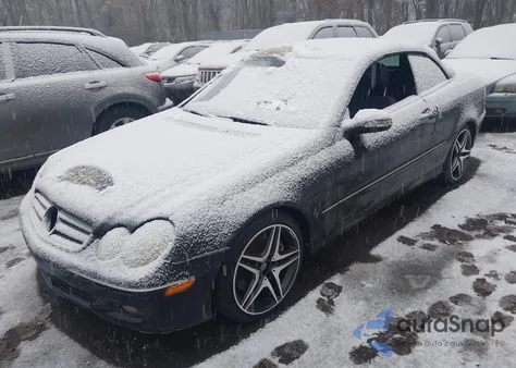 2007 Mercedes-Benz Clk 350 из США, поврежденный, VIN WDBTK56F47F211952